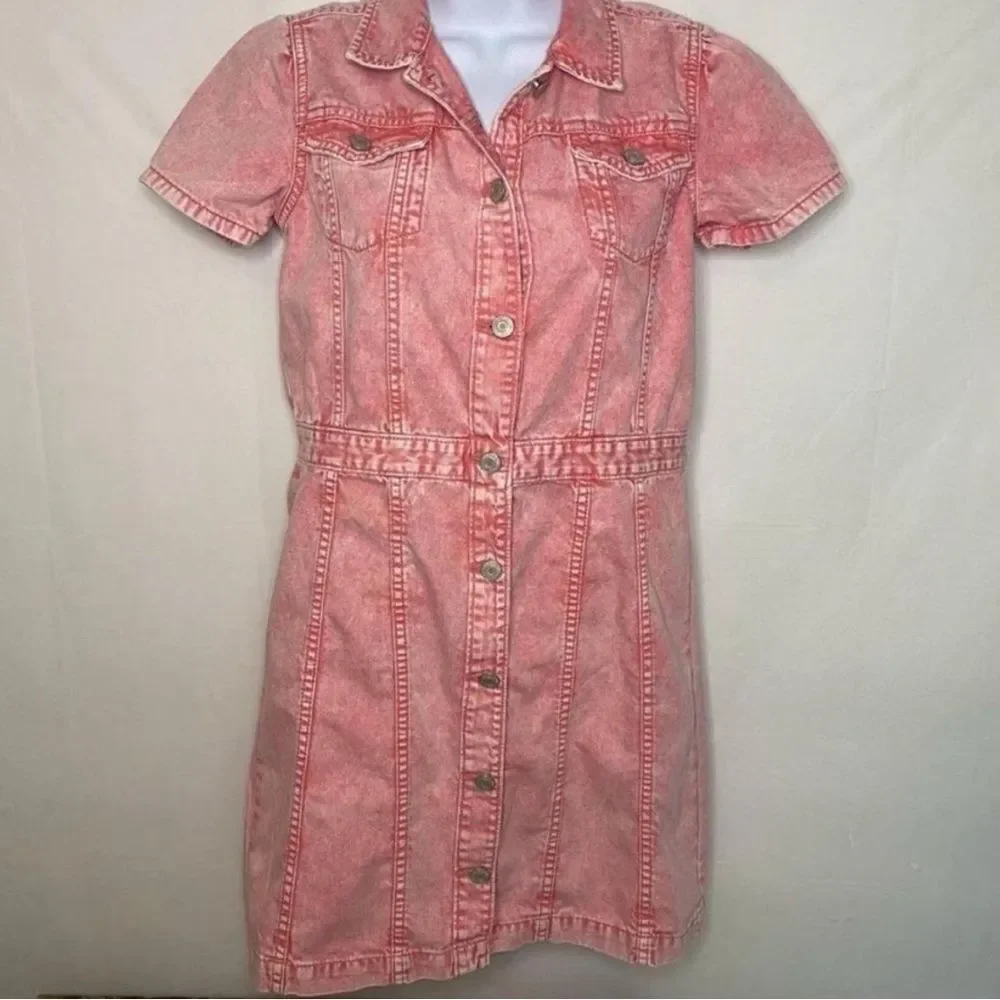 Gap Denim button up dress Girls Size XXL